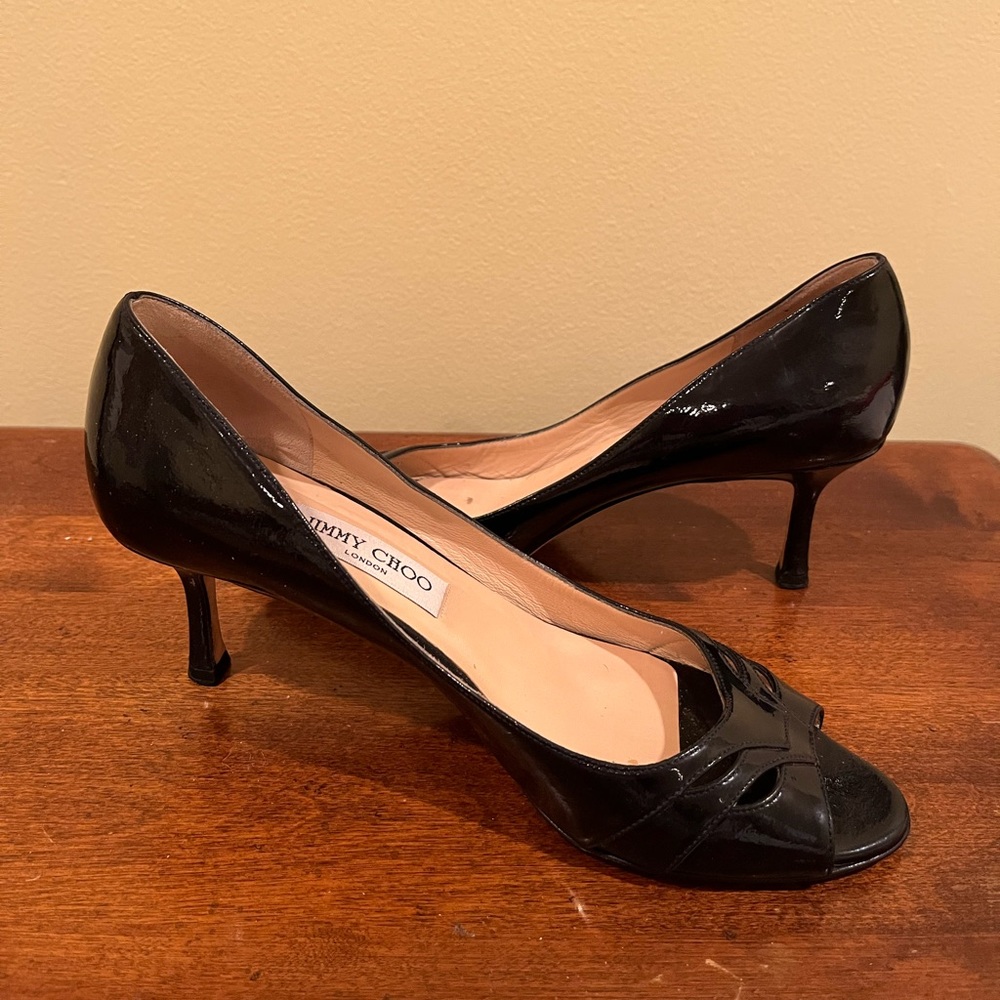 Jimmy choo black heel